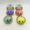 Rainbow Expression Big Steamed Bun cage, creative and cute expression simulation steamed buns factory direct sales Item Picture